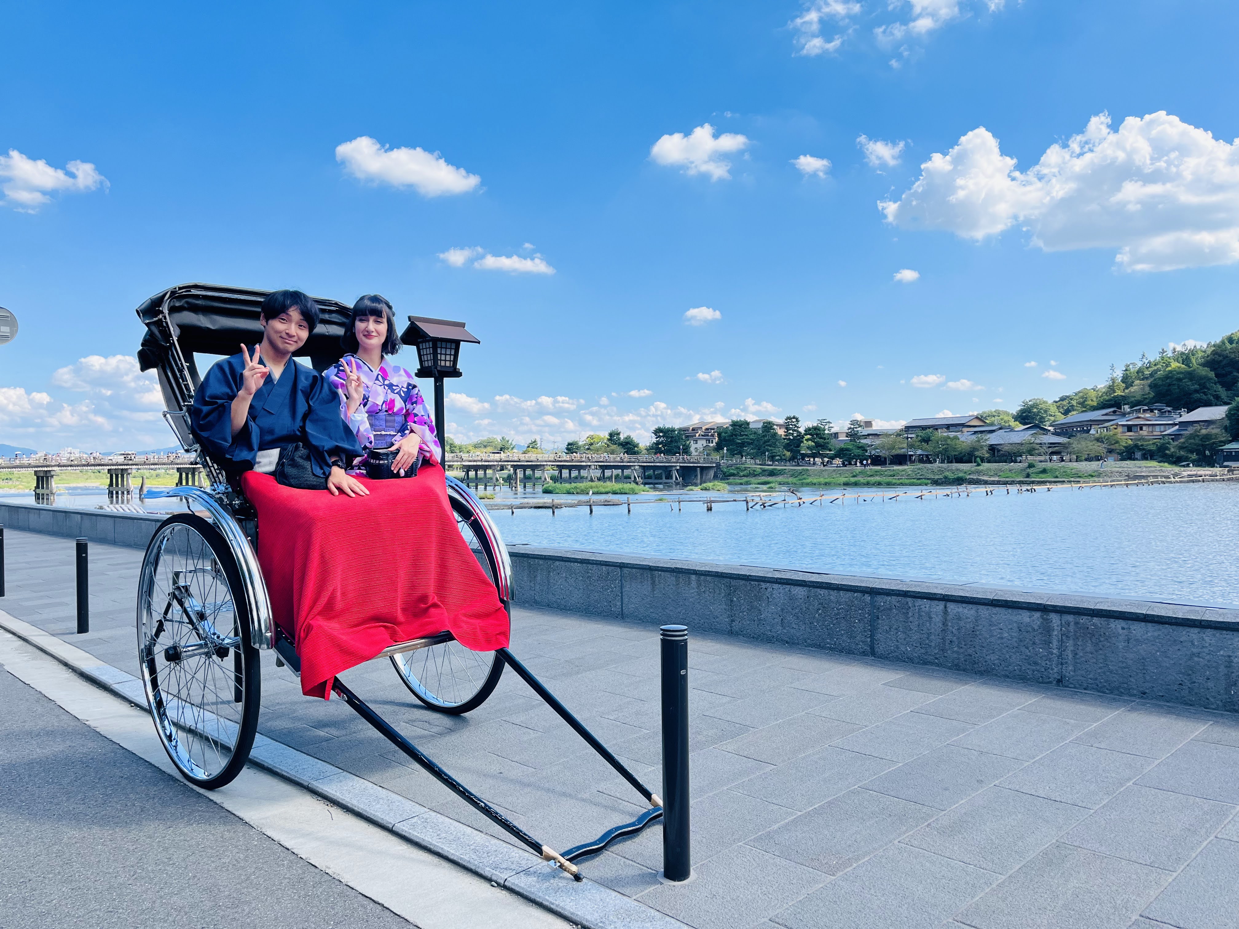 Rickshaw a Kyoto